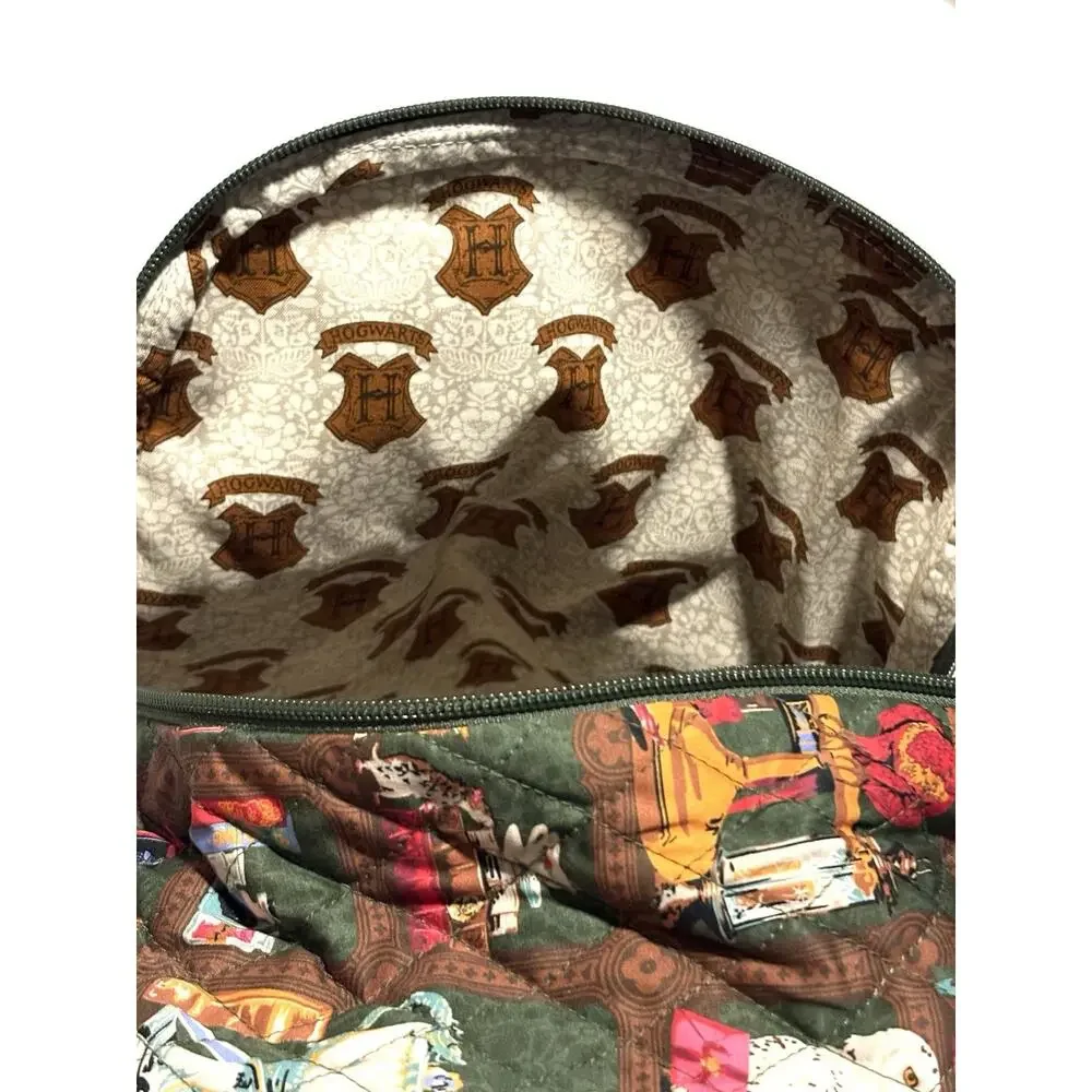 Vera Bradley Harry Potter Hogwarts Library Bancroft Backpack Lrg Crookshanks